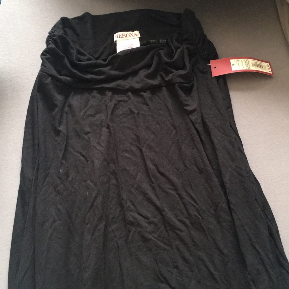 Maxi skirt black